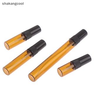 Shakangcool ขวดแก้วเปล่า สีเหลืองอําพัน เติมได้ 1 ชิ้น SGL