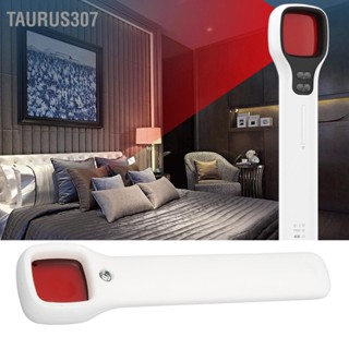  Taurus307 เครื่องตรวจจับกล้องแบบซ่อนสีขาว สัญญาณไร้สาย เครื่องสแกนอุปกรณ์ GPS ฟังอินฟราเรดสำหรับ Home