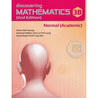 Bundanjai (หนังสือ) Discovering Mathematics 3B Normal (Academic) : Textbook 2nd Edition (P)