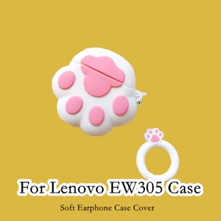 【จัดส่งรวดเร็ว】เคสหูฟัง แบบนิ่ม ลายการ์ตูน สําหรับ Lenovo EW305 EW305