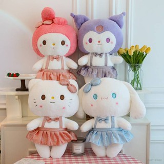 Cool ใหม่ หมอนตุ๊กตานุ่ม รูปการ์ตูน Hello Kitty Cinnamoroll Sanrio Kuromi Melody ขนาด 70 ซม. ของขวัญ สําหรับเด็กผู้หญิง