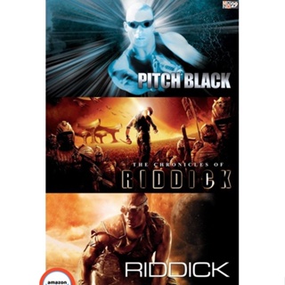 ใหม่! ดีวีดีหนัง Riddick ริดดิค ภาค 1-3 DVD Master พาย์ไทย (เสียง ไทย/อังกฤษ ซับ ไทย/อังกฤษ) DVD หนังใหม่