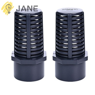 Jane ตะกร้าดอกไม้ DN20 UPVC กันน้ํา สีเทาเข้ม 2 ชิ้น