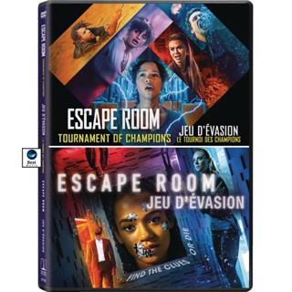 แผ่น 4K หนังใหม่ Escape Room 1-2 Collection กักห้อง เกมโหด 1-2 4K เสียงไทย (เสียง อังกฤษ ซับ ไทย/อังกฤษ ( ภาค 1 มีเสียงไ