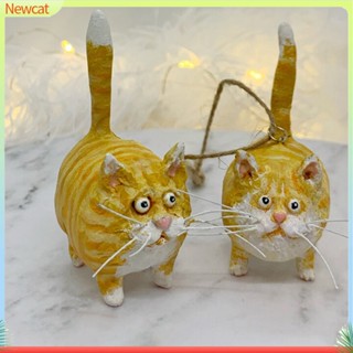 {Newcat} ฟิกเกอร์แมว สีสันสดใส สําหรับตกแต่งบ้าน