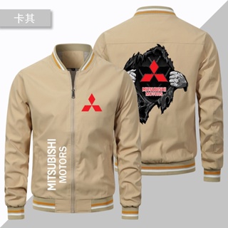 Mitsubishi LOGO baseball uniform ASX EVO Outlander Pajero outdoor driving zipper thin sports windproof jacket