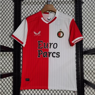 2324 Feyenoord Home fans เสื้อเชิ้ต คุณภาพสูง AAA+