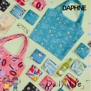 Daphne กระเป๋าช้อปปิ้ง โพลีเอสเตอร์ เป็นมิตรกับสิ่งแวดล้อม พับได้