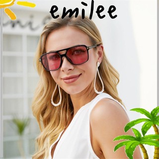 Emilee แว่นตากันแดดแฟชั่น ทรงสี่เหลี่ยม สีแคนดี้ สไตล์เรโทร UV400 สําหรับสตรี