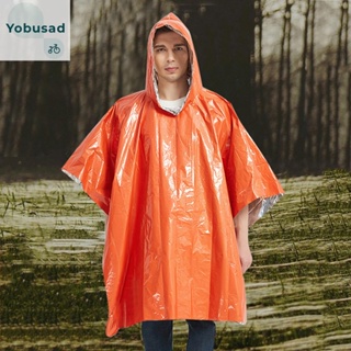 【LP-06.th】เสื้อกันฝนฉุกเฉิน ฟิล์มอลูมิเนียม อเนกประสงค์ สําหรับผู้ใหญ่