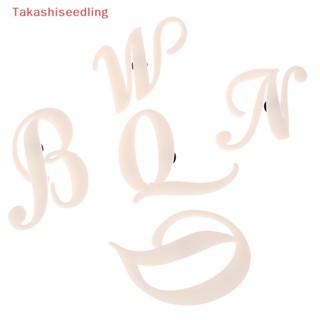 (Takashiseedling) กระเป๋ายาง ทรงโท้ท พิมพ์ลายตัวอักษรภาษาอังกฤษ สีขาว เหมาะกับเดินชายหาด DIY สําหรับตกแต่ง