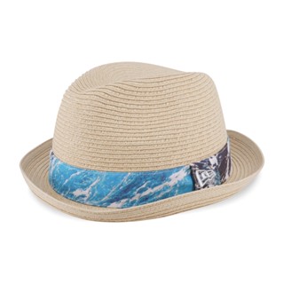 NEW ERA หมวกรุ่น VACATION CLUB FEDORA HAT LIGHT BROWN