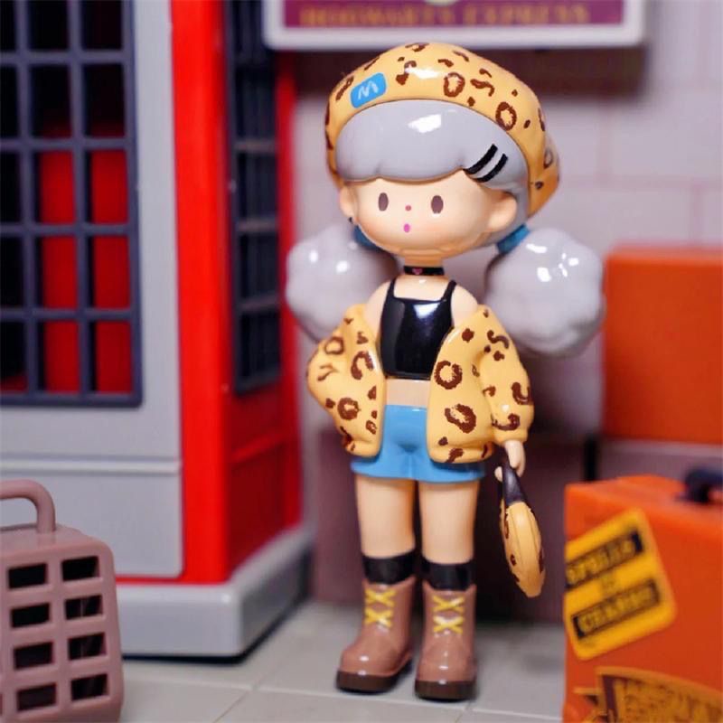 ของแท้ Popcorn Girl 5th Generation molinta Scandal Club Series Mystery กล่องรูปเครื่องประดับรถอินเทรนด์เล่นของขวัญสร้างสรรค์