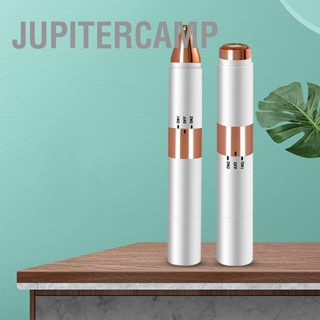 JUPITERCAMP ทริมเมอร์ผมผู้หญิง 2 in 1 Double Headed อุปกรณ์กำจัดขนคิ้วแบบชาร์จไฟได้