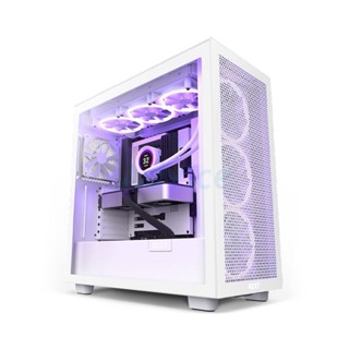 ATX CASE (NP) NZXT H7 FLOW (WHITE)