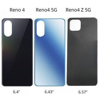 ใหม่ เคสแบตเตอรี่ด้านหลัง แบบกระจก สําหรับ Oppo Reno 4 Reno4 5G Reno4 Z 5G