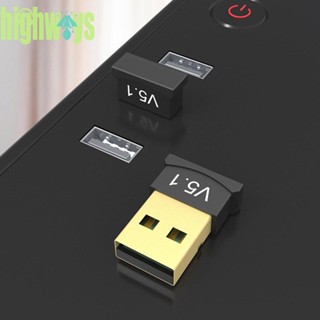 อะแดปเตอร์รับส่งสัญญาณไร้สาย USB บลูทูธ 5.1 สําหรับแล็ปท็อป PC [highways.th]