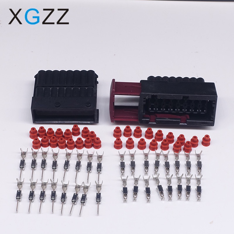Xg7161c-3.5-2/11 16 Pin ชายหญิงกันน้ําสายรัดขั้วต่อยานยนต์รถ ECU ปลั๊ก 1-964449-1 1-965427-1