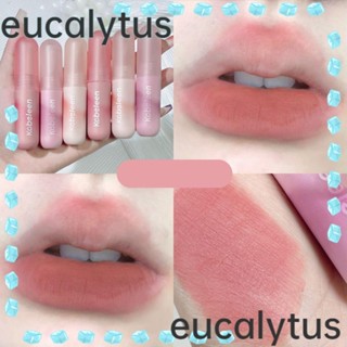 Eucalytus1 ลิปกลอส ลิปสติก เนื้อกํามะหยี่ ไม่ติดแก้ว สําหรับผู้หญิง ปาร์ตี้