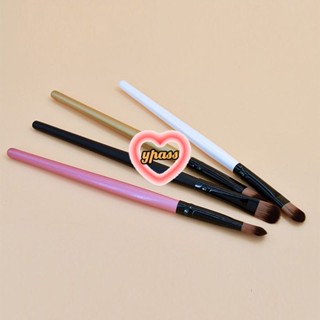 CYREAL CYREAL 1Pcs หัวกลม Magic Brush Professional Horse Hair Smudge Eye Shadow แปรงแต่งหน้าเดี่ยว Wo-Od