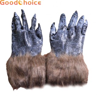 Werewolf Gloves Long Black Wolf Gloves 2Pcs Cosplay Halloween Werewolf Gloves