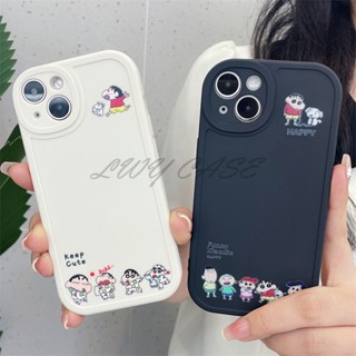 เคสโทรศัพท์มือถือแบบนิ่ม ลายการ์ตูนชินจัง สําหรับ Samsung Galaxy A52 A72 A51 A71 A13 A12 A50 A50s A30s A32 A22 A23 A20s A20 A30 A21s A04 A04e A03s A03 A33 A53 A73