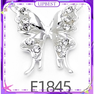 ♕ 10pcs Nail Art Alloy Rhinestone Stereo Butterfly Jewelry Mixed Batch Ins Style Stitching Butterfly Wings Nail Decoration Manicure Tool For Nail Shop 12 Designs UPBEST