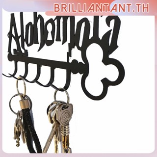 ฮาโลวีน Creative Metal Row Hook Key Hook Hanger Wall Decoration Wall Hanging