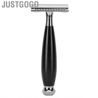 Justgogo Manual Safety Razor Shaving Razo for Man Beard Women Hair