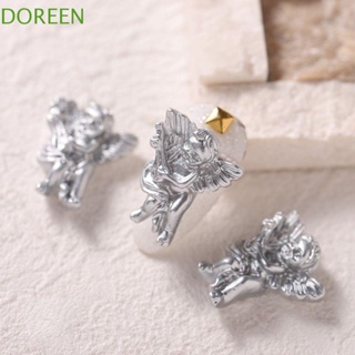 Doreen เครื่องประดับตกแต่งเล็บ สไตล์เรโทร สําหรับร้านเสริมสวย DIY