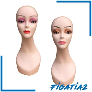 [Figatia2] หุ่นหัวโล้น ผู้หญิง ความสูง 48 ซม. อเนกประสงค์ สําหรับตั้งโชว์เครื่องประดับศีรษะ สร้อยคอ