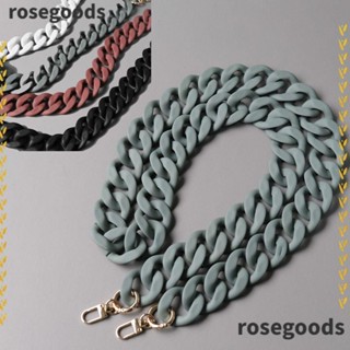 Rosegoods1 สายโซ่อะคริลิคเรซิ่น ถอดออกได้ หรูหรา สําหรับกระเป๋าถือ