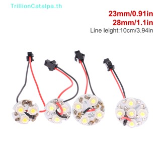 Trillioncatalpa บอร์ดหลอดไฟ LED 3W 4W 5W 23 28 มม.