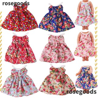 Rosegoods1 ชุดเสื้อผ้า ขนาดเล็ก 18 นิ้ว 43 ซม. สําหรับบ้านตุ๊กตา