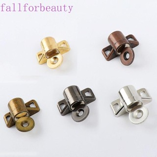 Fallforbeauty ที่จับประตูตู้กับข้าว แบบแม่เหล็ก โลหะผสมสังกะสี แบบหนา ทนทาน พร้อมสกรู สไตล์โบราณ