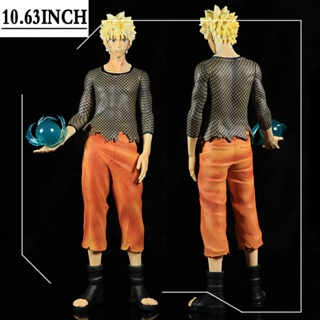 โมเดลฟิกเกอร์ PVC รูปปั้นอนิเมะนารูโตะ Uzumaki ขนาด 27 ซม. ของขวัญ ของเล่นสะสม