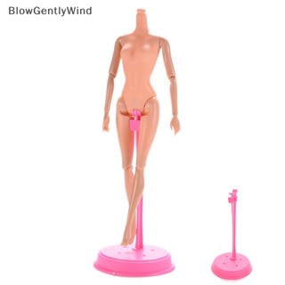 Blowgentlywind ไม้แขวนเสื้อ สีชมพู สําหรับบ้านตุ๊กตา บาร์บี้ คลาสสิก 1 ชิ้น BGW