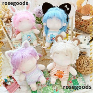 Rosegoods1 เสื้อผ้าตุ๊กตาน่ารัก แฮนด์เมด สําหรับตุ๊กตาเด็กทารก 20 ซม.