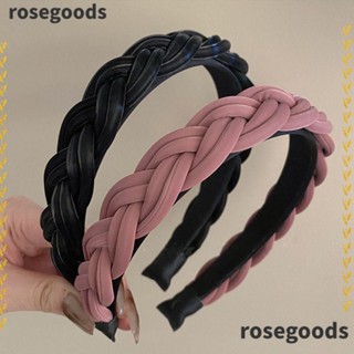 Rosegoods1 ที่คาดผมผู้หญิง แบบถัก ปีกกว้าง