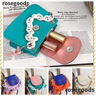 Rosegoods1 กระเป๋าสะพายไหล่ ทรงเมสเซนเจอร์ ขนาดเล็ก สีตัดกัน สําหรับผู้หญิง