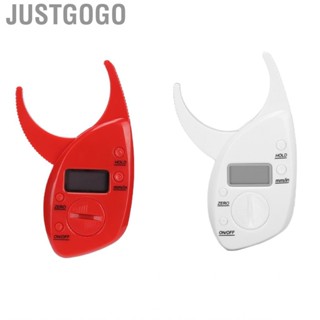 Justgogo Fat Measure Calipers Kit  Reliable High Accuracy Portable Digital Display for Skin Fold Accurately Measuring BMI Fitness and