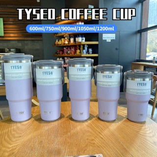 Tyeso แก้วกาแฟสเตนเลส สองชั้น มีฉนวนกันความร้อน ขนาดใหญ่ จุของได้เยอะ 5 ขนาด สําหรับเล่นกีฬากลางแจ้ง