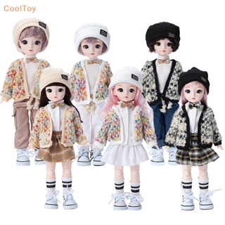 Cooltoy ขายดี เสื้อผ้าตุ๊กตา 1/6 BJD 12 นิ้ว พร้อมกางเกง หมวก ถุงเท้า เสื้อกันหนาว BJD 30 ซม. สําหรับตุ๊กตา 5 ชิ้น ต่อชุด