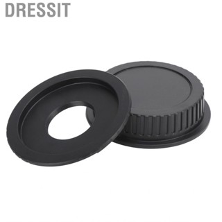 Dressit Lens Adaptor  Sturdy Precise Processing  Corrosion and Back Cap Strict Fit for C Mount To Canon EF/EF‑S