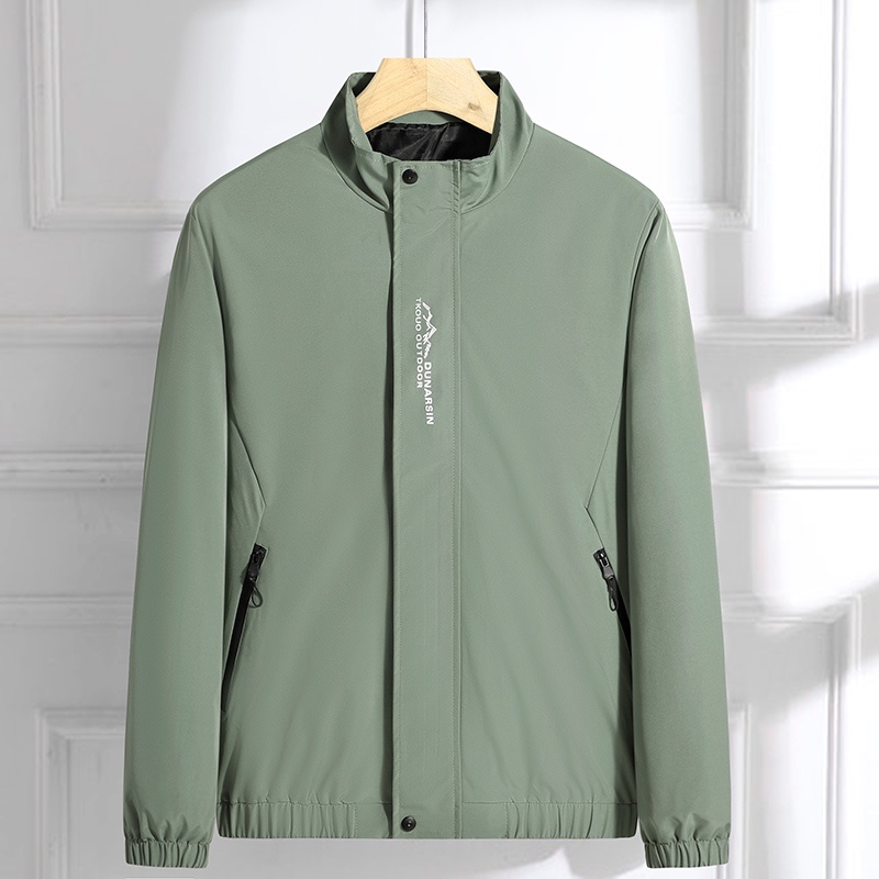 Plus ขนาด M-8XL ผู้ชายเสื้อแจ็คเก็ตเบสบอลสบายๆธรรมดากลางแจ้ง Windproof หลวม Bomber แจ็คเก็ตไขมัน Sli