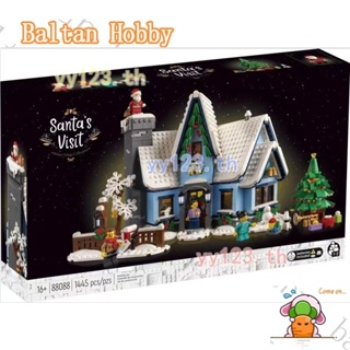 Baltan Toy BH1 บล็อคตัวต่อ รูปหมู่บ้านคริสต์มาส วินเทอร์วิลเลจ ซานต้า 10293 88088 ET8Q