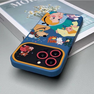 เคสโทรศัพท์มือถือนิ่ม ลายเจ้าหญิงดิสนีย์ สําหรับ Apple Iphone 14promax 13pro 12 11 7p FYXO