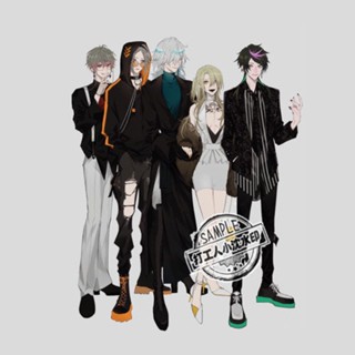 พวงกุญแจอะคริลิค รูปการ์ตูนอนิเมะ Mysta Ike Vox Shu Luca สไตล์โมเดิร์น สําหรับตกแต่งบ้าน