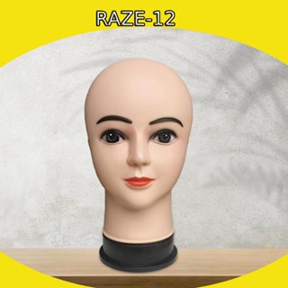 [Raze12] หุ่นหัวโล้น ตัวเมีย สําหรับทําผม