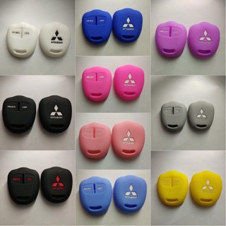 ซองกุญแจ ซิลิโคนหุ้มกุญแจแบบหนา Mitsubishi Pajero Sport / Mirage / Attrage / Triton